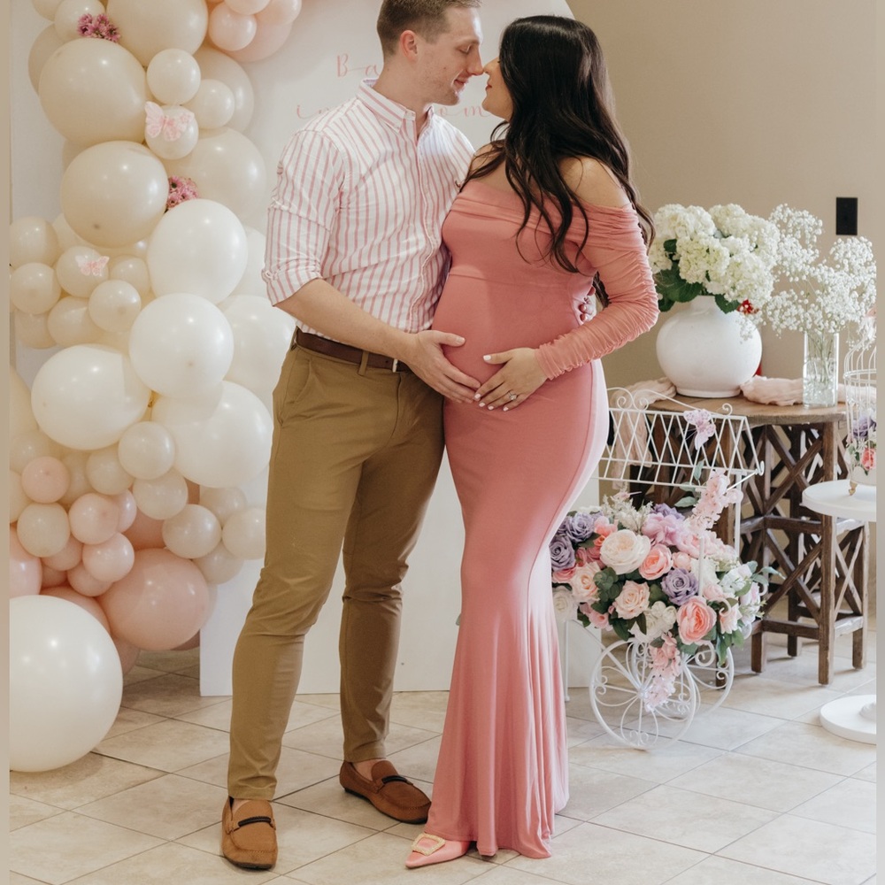 Club L London Pretty Perfect Maternity Gown